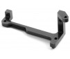 X4F ALU SERVO MOUNT - BLACK - ONE-PIECE - SWISS 7075 T6