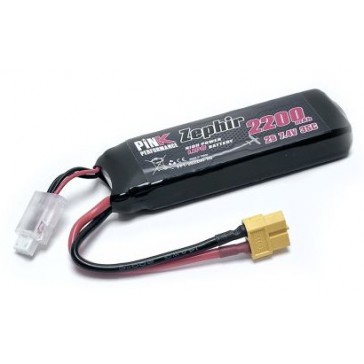 Pink Performance Zephir LiPo 2S 7.4V-2200-35C (XT60) 106x35x15mm 122g