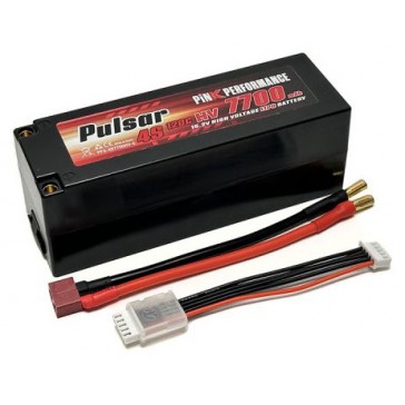 Pink Performance Pulsar LiPo 4S 15.2V-7700-130C(5mm) 139x47x48mm 600g