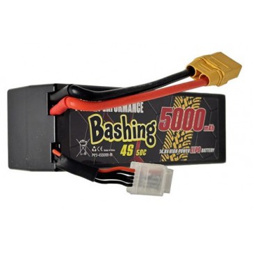 Pink Bashing LiPo 4S 14.8V-5000-50C (Multi) 139x47x49mm 590g