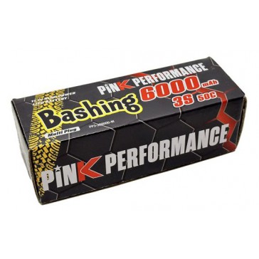 Pink Bashing LiPo 3S 11.1V-6000-50C (Multi) 139x47x39mm 460g