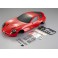 Alfa Romeo TZ3 Corsa Body Shell Red (Printed)