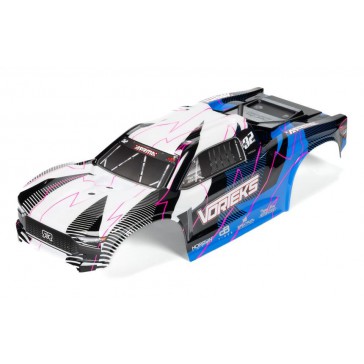 1/10 Clipless Painted Trimmed Body Set with Decals Blue: VORTEKS 2WD