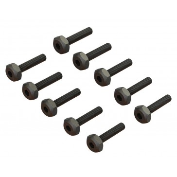 M2.5x12mm 5.5mm Hex Head (10pcs)