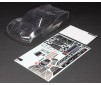 1/10 Clear Body with Decals: FURY 2WD