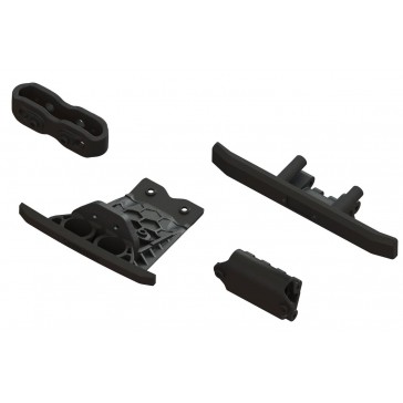 Lower Skid And Bumper Set: Black