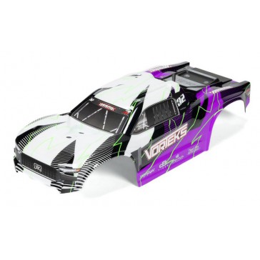 1/10 Clipless Painted Trimmed Body Set with Decals Purple: VORTEKS 2W