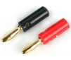 Plug: Gold Banana Set with Screws