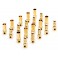 Connector: Gold Bullet Set 3.5mm (10)