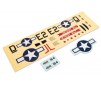 Decal Sheet: UMX P-51 Detroit Miss