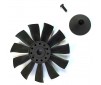 Ducted Fan Rotor with Hub: 64mm 11 Blade EDF