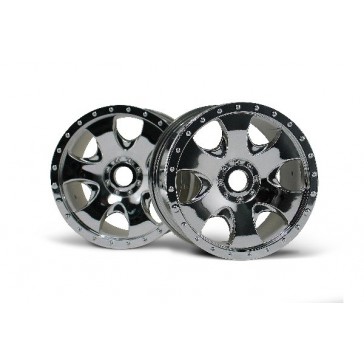 Warlock Wheel Chrome (83X56Mm/2Pcs)