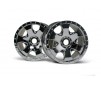 Warlock Wheel Chrome (83X56Mm/2Pcs)