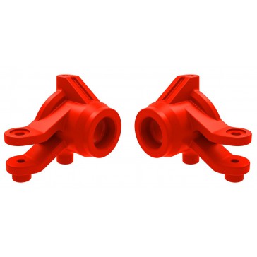 Steering blocks, left & right (red)