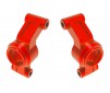 Carriers, stub axle, 6061-T6 aluminum (red-anodized) (left & right)