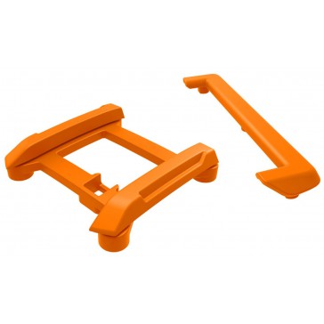 Skid plate (roof)/ tailgate protector (orange)/ mounts (2)/ 3x8mm BCS