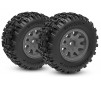 Tires & wheels, assembled (charcoal gray wheels, dual profile (2.1" o