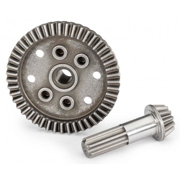 Ring gear, differential, 47-tooth/ pinion gear, differential, 12-toot