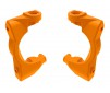 Caster blocks (c-hubs), left & right (orange)