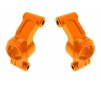 Carriers, stub axle, 6061-T6 aluminum (orange-anodized) (left & right