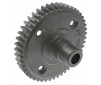 Spur gear, steel, 47-tooth (0.8 metric pitch, compatible with 32-pitc