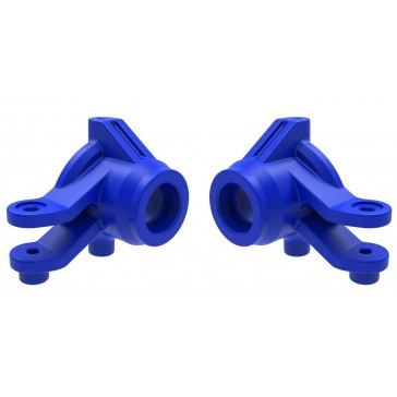 Steering blocks, left & right (blue)