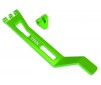 Battery hold-down, hold-down post (green-anodized 6061-T6 aluminum)/