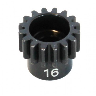 PINION GEAR - HARD STEEL - 16T / 32 (MODUL 0.8)