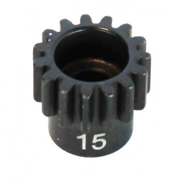 PINION GEAR - HARD STEEL - 15T / 32 (MODUL 0.8)