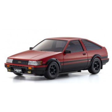 Autoscale Mini-Z Toyota Corolla Levin AE86 Red-Black (MA020)