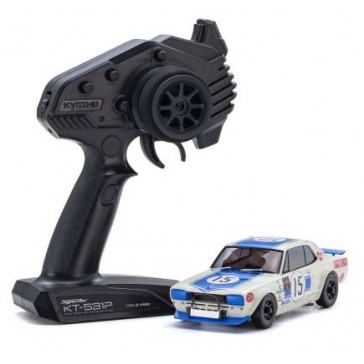 Mini-Z AWD Skyline 2000GT-R KPGC10 Racing'72 Blue No15 (MA020/KT531P)