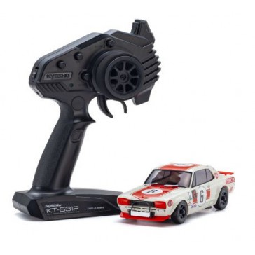 Mini-Z AWD Skyline 2000GT-R KPGC10 Racing'72 Red No.6 (MA020/KT531P)