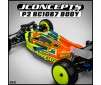 P2 - RC10B7 Body w/Carpet/Turf/Dirt Wing LW