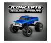 Tribute - 1/24 Monster Truck Wheel - White (pk4)