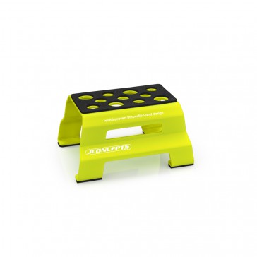 Metal Car Stand - Yellow