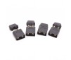 XT90 Plug with Sheath Male Only Black - 4pcs