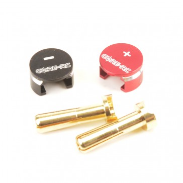 Low Pro Heatsink Bullet Plug Grips - 4mm