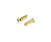 Low Profile 4mm Connector 24K - pk2