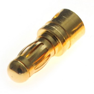 Connector : 3.5mm gold plated Male plug (1pcs)