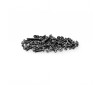 B6.4 Ti Top Hat Screw Set, Upper - Black (70pcs)