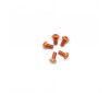 Alu Screw Allen Roundhead M3 x 6 Orange (5)