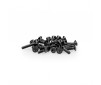 B6.4 Ti Screw Set, Lower - Black (26pcs)