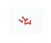 Alu Screw Allen Roundhead M2.5 x 6 Orange (5)