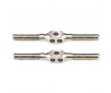 64 Ti Turnbuckle 3mm x 35mm (1-3/8") - (2)