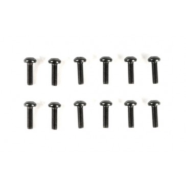 Vis tête ronde 3x10mm (12pcs)