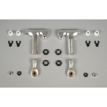 Front upper alum. wishbone 4WD, set