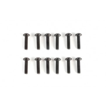 Vis tête ronde 3x12mm (12pcs)