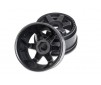 QuantumR Race Truck Wheel (Black/2pcs)