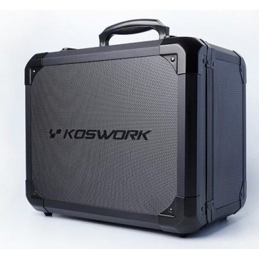 Valise Alu V2 pour radio Sanwa MT44-MT5 (Koswork MiniBlackCase)