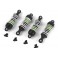 Aluminum Oil-Filled Shock Absorber Set Green/4pc